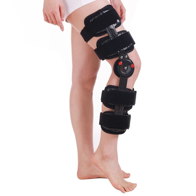 Carbon Fiber Hinged Knee Brace