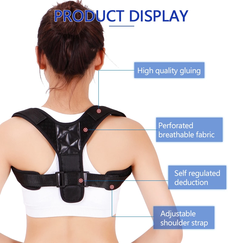 Leather Posture Correction Belt
